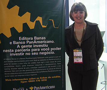 Marlene, gerente do Banco PanAmericano