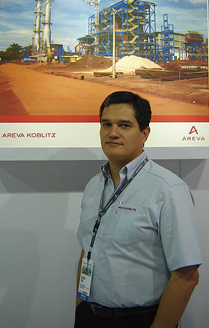 Romero Rêgo, diretor comercial da Areva (Foto: Kleber Pinto)